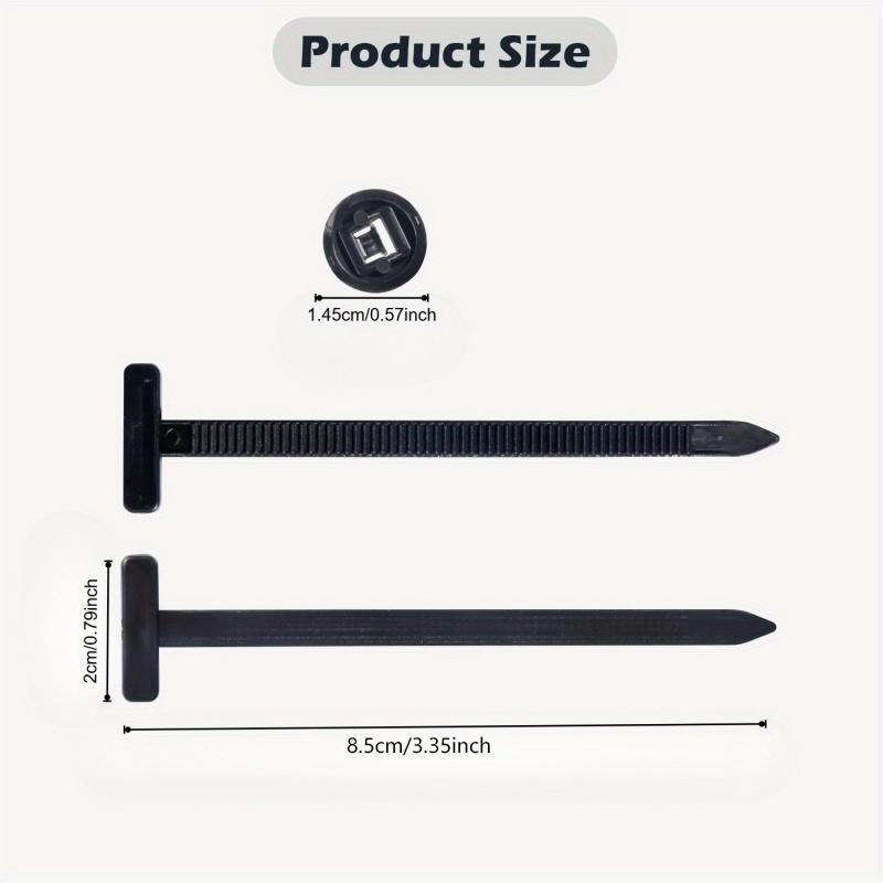50 шт. 100 шт. Универсальные кабельные стяжки с проходными штифтами, пряжками, листовыми пластинами, базовыми пластинами, с надежной фиксацией, для организации проводов дома, в офисе, в автомобиле