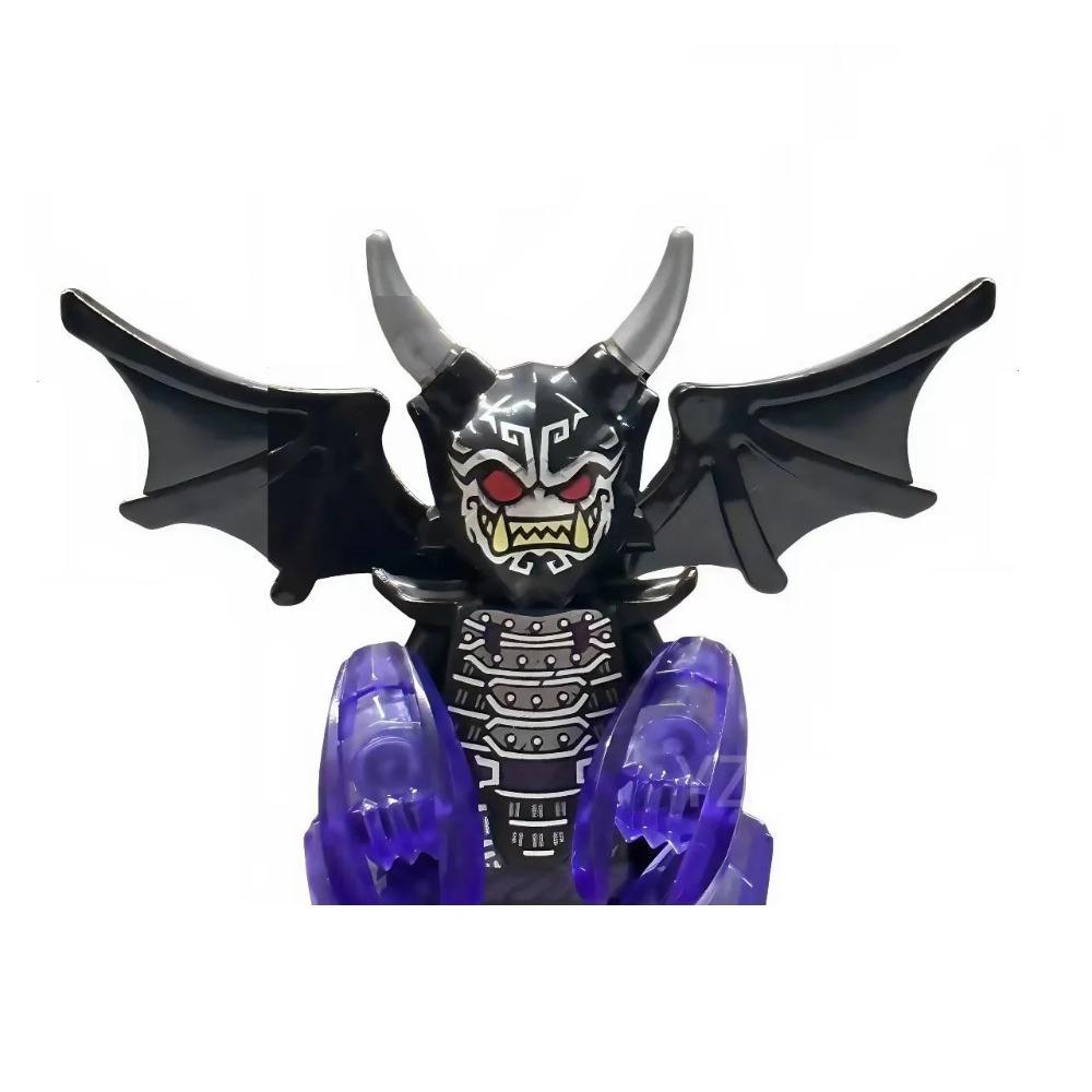 Набор Ниндзя Конструктор Драконы Огненного Леса Запретная Пятерка Мини Фигурки Игрушки