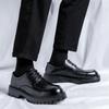 Деловые повседневные туфли Черные рабочие туфли Оптовая продажа повседневная обувь Рабочая одежда для иностранных клиентов Туфли из лакированной кожи
