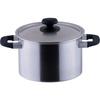 Miyazaki Seisakusho 22cm Stainless Steel Sustina Deep Two-Handled Pot (SU-22D)