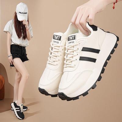 Ins Women's Shoes 2026 New Spring Student Running Sports Casual Shoes Breathable Versatile Dad Shoes