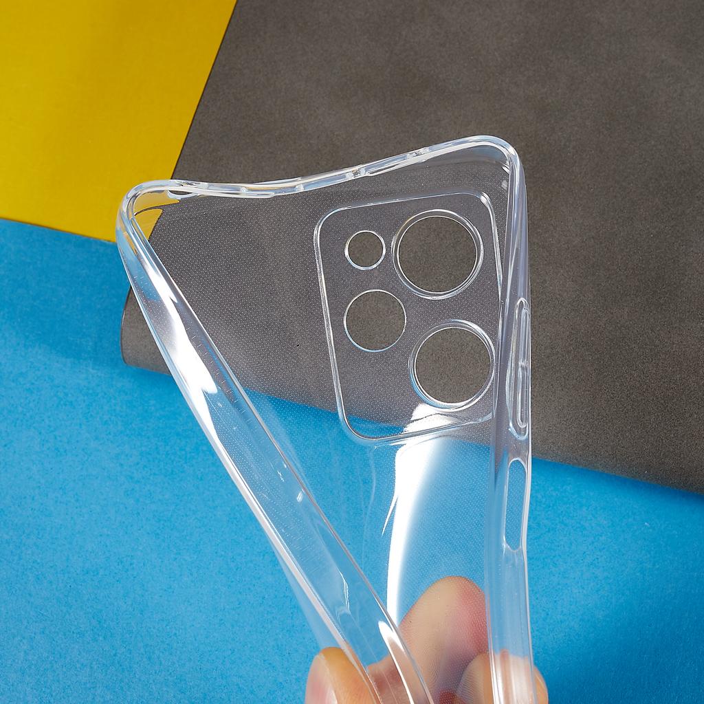For Xiaomi Poco X5 Pro 5G/Redmi Note 12 Pro Speed 5G Slim-Fit Phone Cover Ultra Thin High Transparency Clear Flexible TPU Cell Phone Case