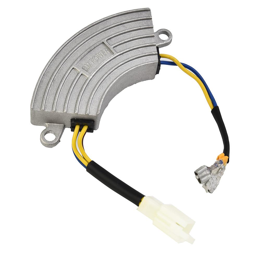 Генератор 3500 Вт AVR Автоматический регулятор напряжения Выпрямитель 3,5 кВт AVR Алюминиевая нижняя крышка 40 мм 68FB 170F 5,5 л.с. 6,5 л.с. 7 л.с.