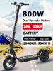 Peak DT01 800W 36V 13ah Electric Scooter Max Speed 35 Km/h Max Weight 120kg Foldable Electric Scooter LCD Display 5-7 Days Delivery