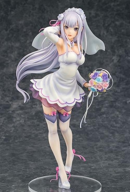 Life In a Different World from Zero Emilia Wedding Scale Plastic Painted Complete Figure Resale Re Ver. 1/7