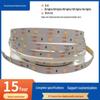 2835 LED Light Strip: 1 Meter USB, 5V, 8mm Wide, 30 Lights, Self-Adhesive for Crafts, Paper Sculptures, Decoration, and Mood Lighting