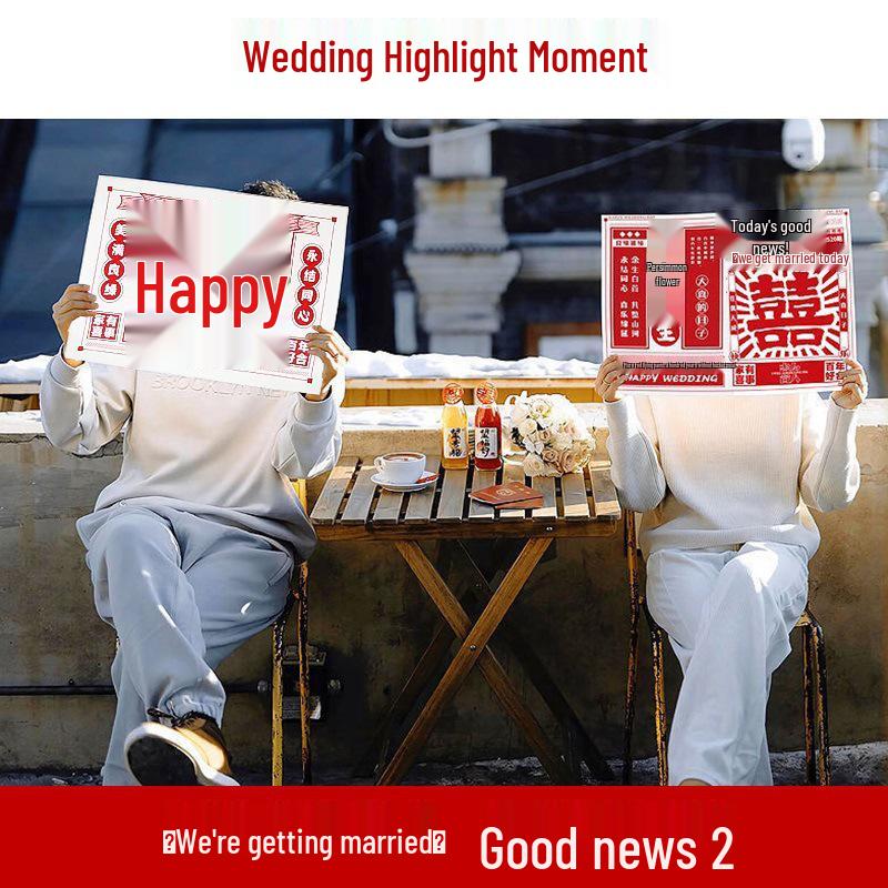 Creative Wedding Guessing Game Cards and Props for Groomsmen, Groom, and Bride