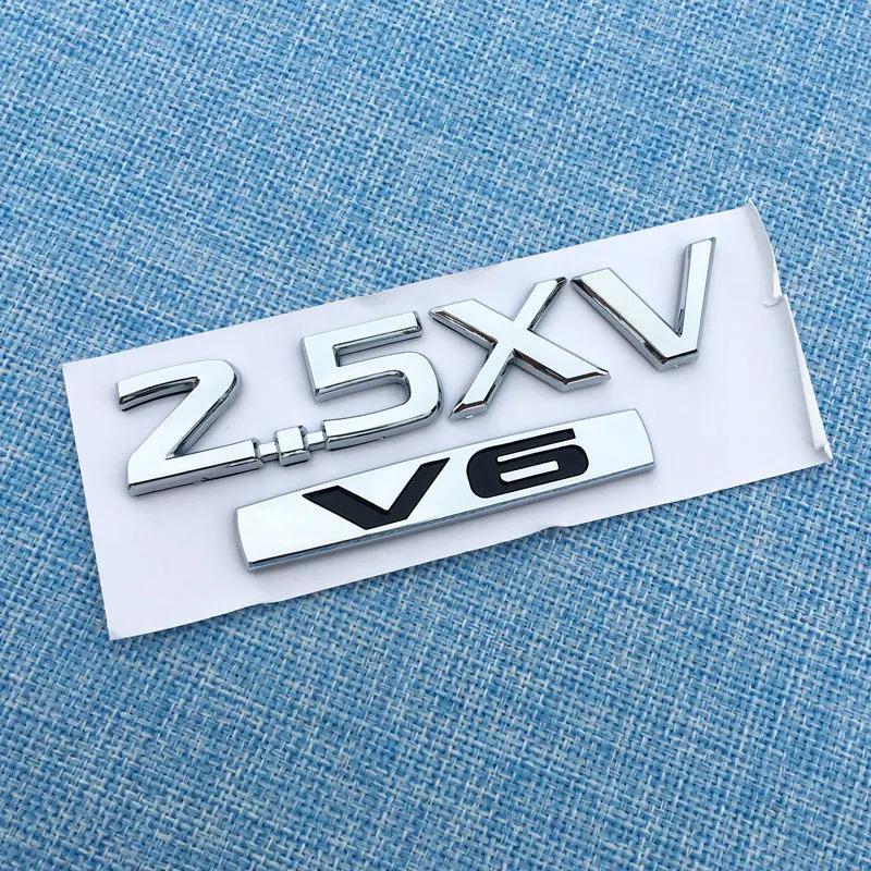 2.5XV 350JM 2.5XL 230JK 250XV V6 TEANA буквенный значок автомобильные наклейки Для Nissan Teana шильдик объема кузова багажника декоративный логотип