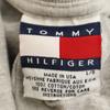 Tommy Hilfiger 90-е Сделано в США Старая футболка с принтом на спине L серый Мужская Б/У