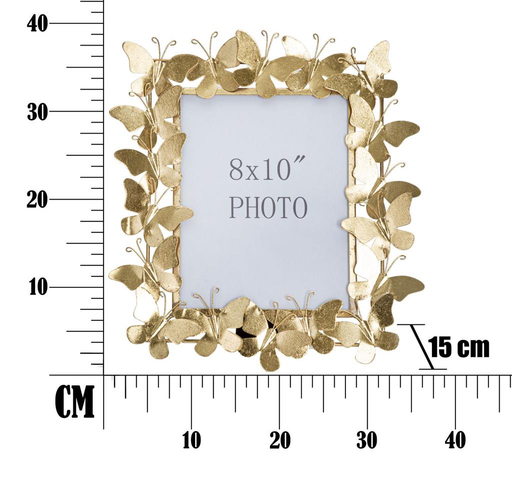 Фоторамка Бабочка Глэм См 35X15X38 (Внутренние размеры см 20X25)