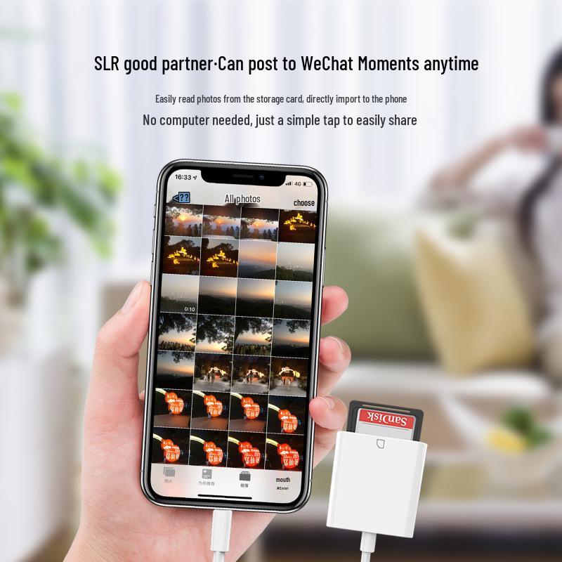 Apple Mobile TF Card Reader & Type-C To Camera SD/USB Adapter