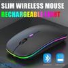 Wireless Mouse For Laptop PC Bluetooth RGB Rechargeable Mouses Wireless Computer Silent Mice LED Backlit Ergonomic Gaming Mouse