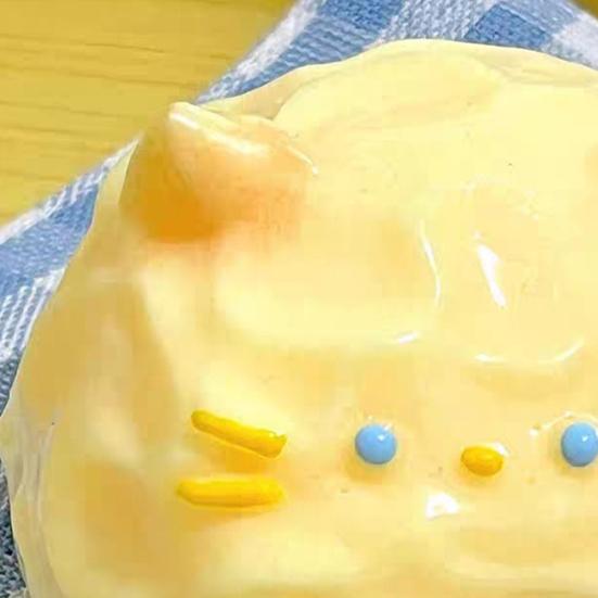 Собака Кошка Десерт Сжималка Игрушка Снятие Стресса Домашнее Животное Форма Животного Десерт Сенсорная Игрушка-Непоседа Медленно Поднимающаяся Расслабление Рук Декомпрессия Мяч от Стресса
