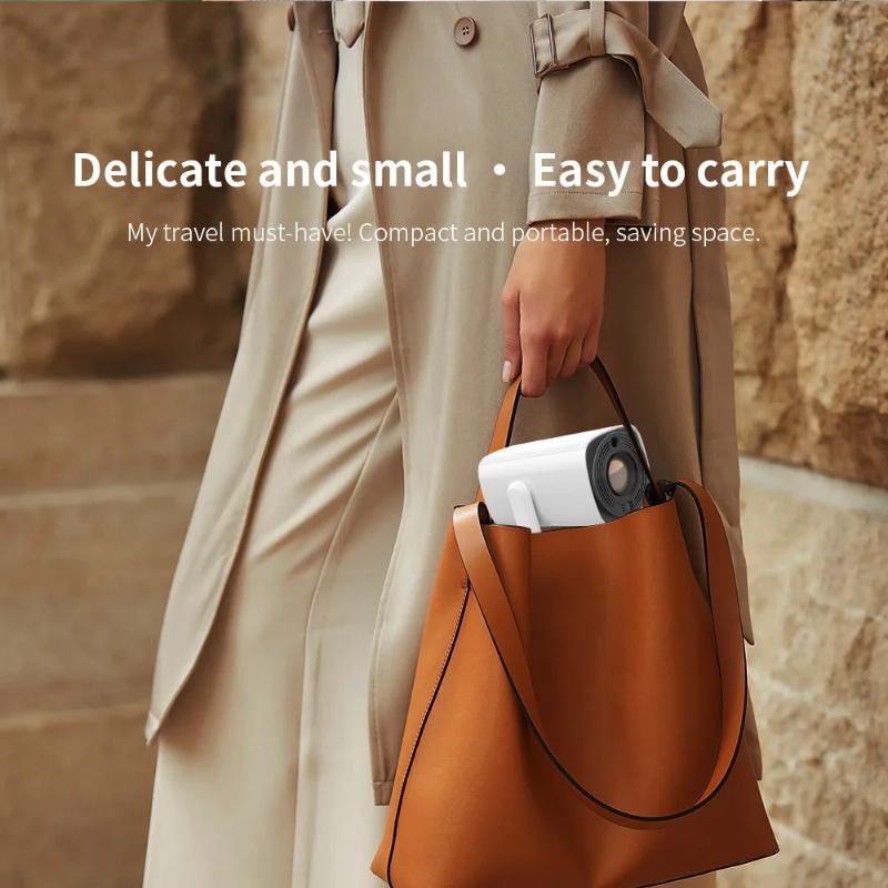 Проектор Salange K2 со встроенным аккумулятором 5200 мАч, 4K HD, Bluetooth, Android 11, для уличного кинотеатра с RGB-динамиком