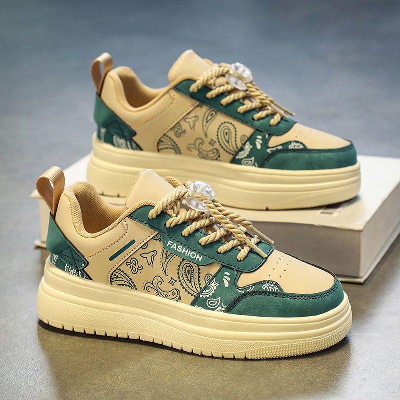 Men's & Women's Korean Style Fleece-Lined High-Top Sneakers