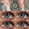 1 Pair Natural Color Contact Lenses Color Contact Lenses for Eyes Gray Eye Contacts Blue Eye Lens Fashion Green Lenses