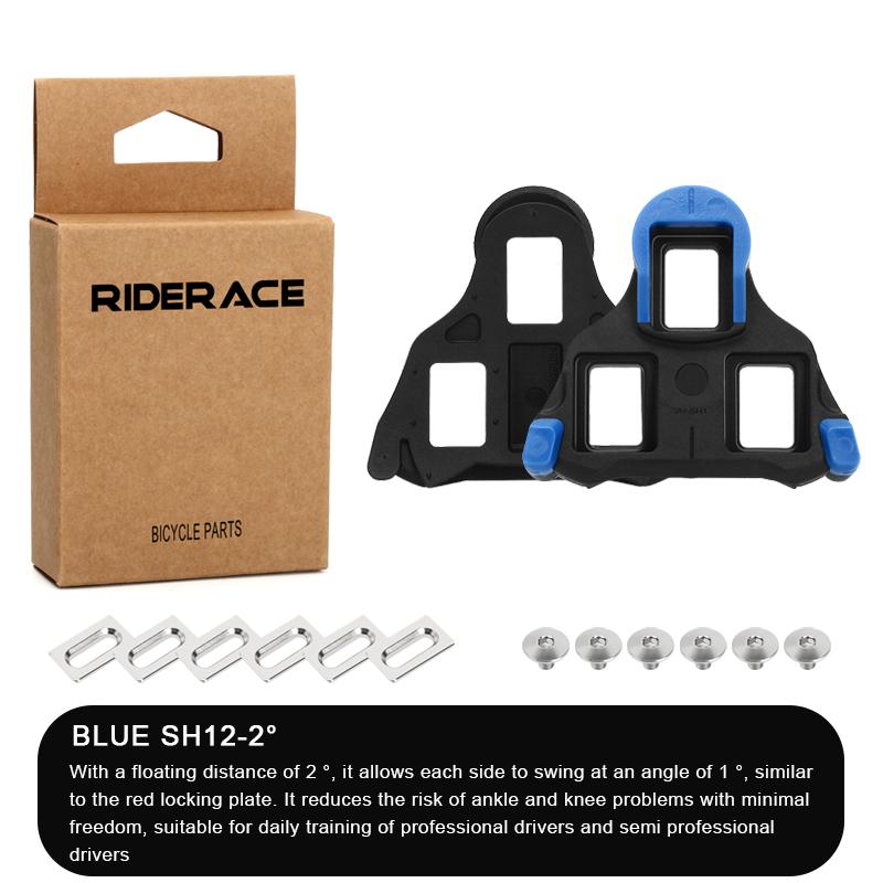 1Pair Road Bike Pedal Cleat Plastic Bicycle Shoe Universal Self-Locking Pedales For Shimano SH10 SH11 SH12 Cycling Pedal Cleats
