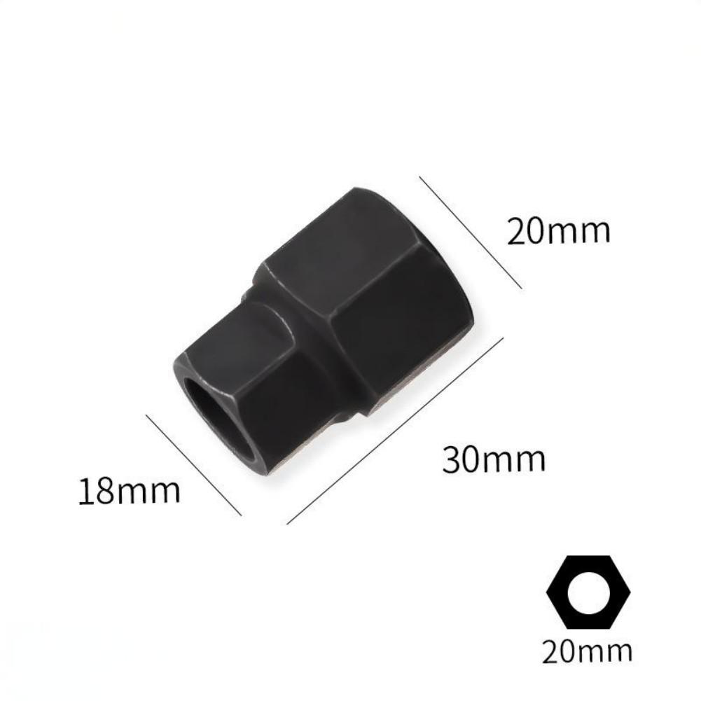 Инструмент для снятия шкива генератора шестигранный, 33 зуба, диаметр 19 мм, для шкива муфты генератора, стальная конструкция