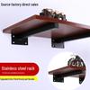 Thickened Stainless Steel Wall-Mount Storage Shelf Bracket