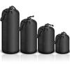 Waterproof Drawstring Bag Protector Camera Lens DSLR Lens Barrel Case Camera Lens Bag Camera Pouch