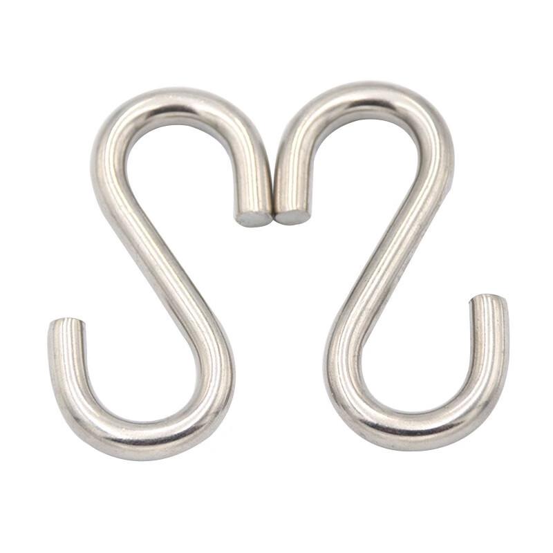 S-образный крючок Bingyu из нержавеющей стали 304 (10-Pack)