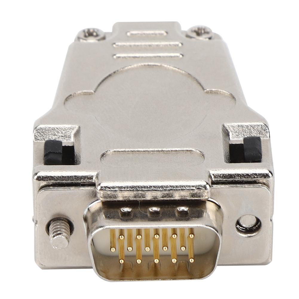 DSUB Serial Connector Flame Retardant 15 Pin Male with Metal Shell DB15P M180