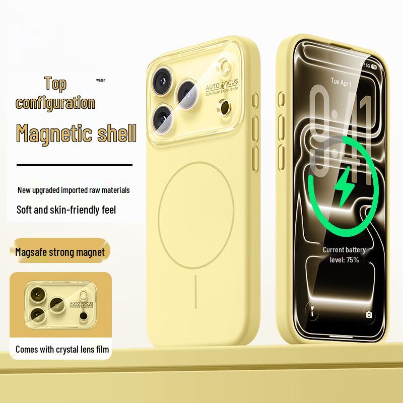 GURRS Magsafe Жидкий силиконовый чехол для iPhone 17 Pro Max
