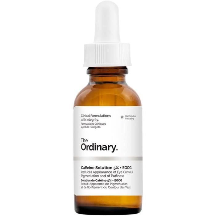 Sérum - OUTAD - The Ordinary Caffeine Solution 5% + EGCG - 30 Ml - Vegan - Tous Types De Peau