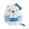 Sumikkogurashi Mini Plush Toy Polar Bear San-X "Ice Christmas"