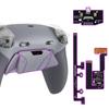 eXtremeRate RISE4 Plus MAX Back Paddle Kit Compatible with PS5 Controller 040 with Bottom Shell Clicky Trigger Stop Rubber Remappable Back Button Kit