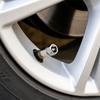 W1523D Metal Car Wheel Tire Valve Stem Caps Exterior Accessories For Volkswagen VW R Polo Passat Rline Golf 4 5 6 Tiguan Jetta GTI