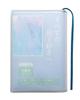 Fog Clear Book Made In Hayakawa Transparent Matte Cover for A6 Planners Tall [aso] Cover, Japan, Compatible, (Blue/White, Size) FG-M240HA-BU
