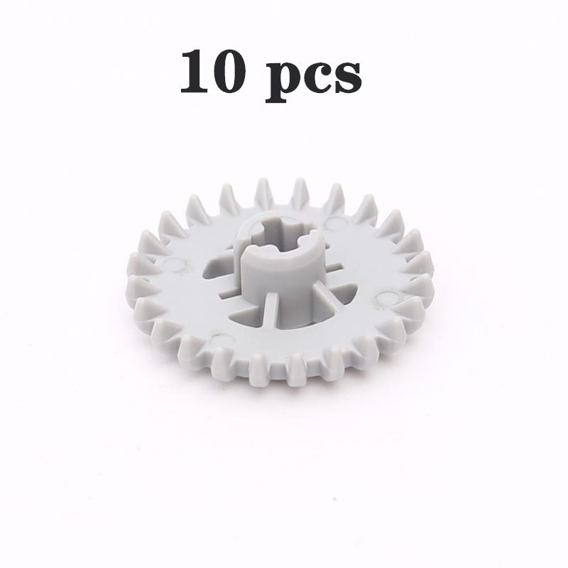 Серия MOC Gear Поворотная платформа с шестернями Зубчатая рейка и шестеренчатый дифференциал Высокотехнологичные детали Строительные блоки из мелких частиц Игрушки
