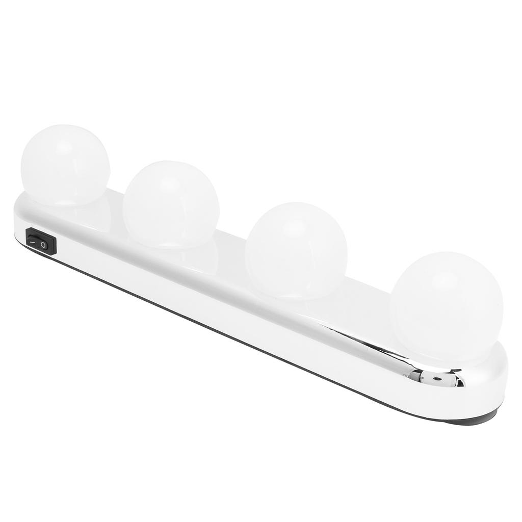 4LED Dressing Table Light Makeup Wall Lamp Kit Bulbs Mirror Light for Living Room Bathroom