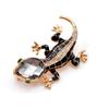 Creative Lizard Brooches For Women Fashion Animal Brooch Pins Shining Zircon Brooch Clothes Jewelry Gift MYY