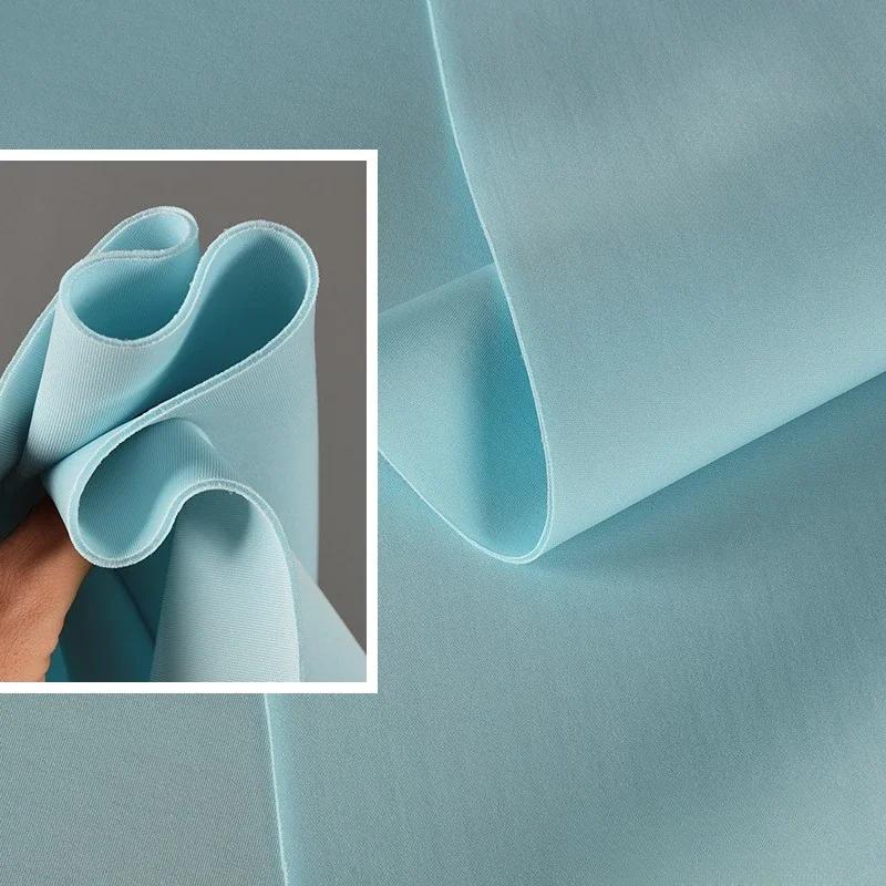 100x160cm Thickened Scuba Knitting Fabric Knitted Elastic Air Layer for Sewing Apparel Design Jackets Sweatshirts Suits