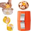 Egg Shell Opener Egg Separator for Raw Eggs, Stainless Steel Egg Cutter Egg Shell Cutter for Boiled Eggs Topper,Quickly Cutting Off Cooked Eggs