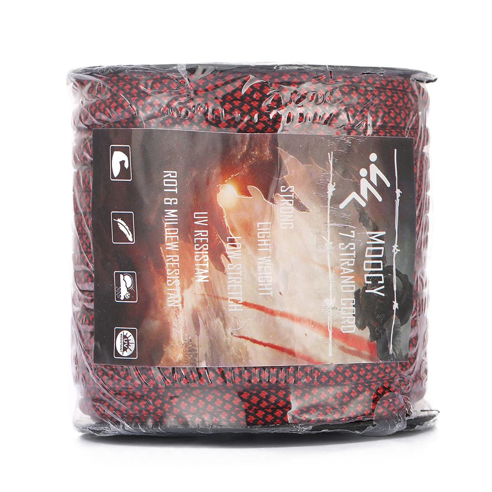 164 фута Паракорд 7-жильный сердечник 4 мм Веревка для кемпинга на открытом воздухе Шнурок-парашют