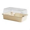 Hamster Cage Habitat Portable Clean Pets Supplies Breathable Ventilation Villa House for Rats Mice