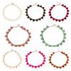 Love Heart Women Clavicle Chain Choker Sweater Chain Retro Acrylic Necklace  Vacation