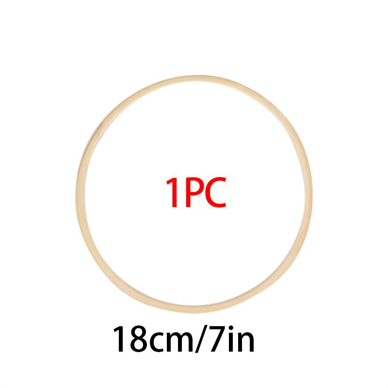 1/10PCS Wedding Accessories DIY Decoration Wall Decor Bamboo Circle Wedding Decor