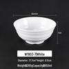 Белая melamine A5 коммерческая миска для лапши