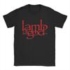 Lamb Of God T Shirt for Men Pure Cotton Funny T-Shirts Crewneck Tees Short Sleeve Tops New Arrival