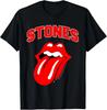 Официальная футболка Varsity Rolling Stones топы футболка 100% хлопок унисекс мужская женская