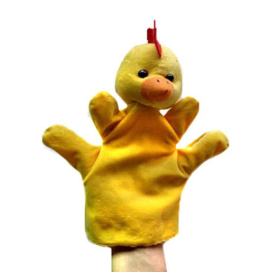 Animal Hand Puppet Super Soft Tear-Resistant Flannel Hand Puppet Storytelling Preschool Role Play Toy for Home