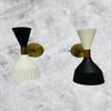 Настенное бра середины века, матовое итальянское бра Diabolo, пара настенных светильников, стиль регулируемого бра, освещение лампы
