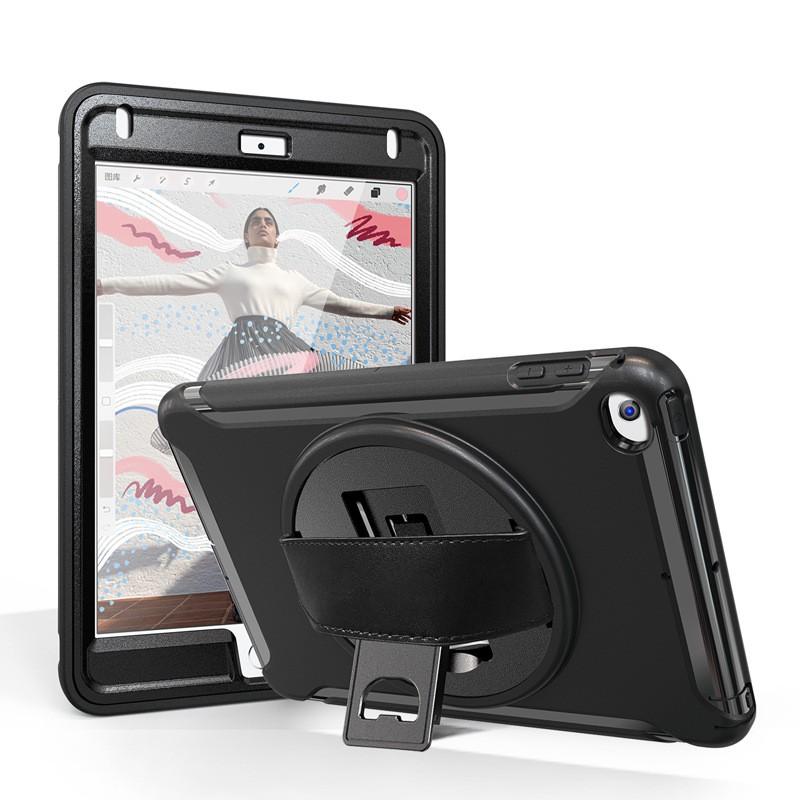 Leather-Style PC Hard Case With Rotating Stand IPad Mini 4 5 Air 2 3 9.7 10.2 Pro 10.5 Shockproof Anti-Scratch Slim Design