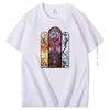 Bloodborne Dark Souls Horrible Games Graphic T Shirts Yharnam Stained Glass Cotton Tees Harajuku Mens Short Sleeve Tshirt