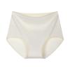 Women S High Waisted Cotton Triangle Underwear Antibacterial Breathable
