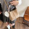 Texture Niche Design Bag 2025 New Female Popular Versatile Retro Messenger Bag Fashionable Portable Bucket Bag